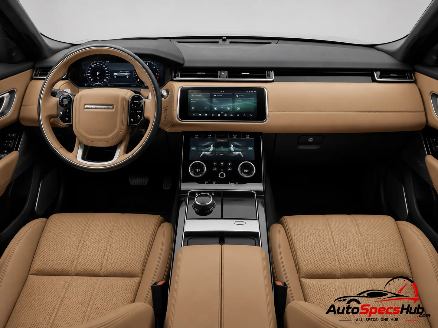 2018 Land Rover Range Rover Velar D275 interior dashboard and front cabin