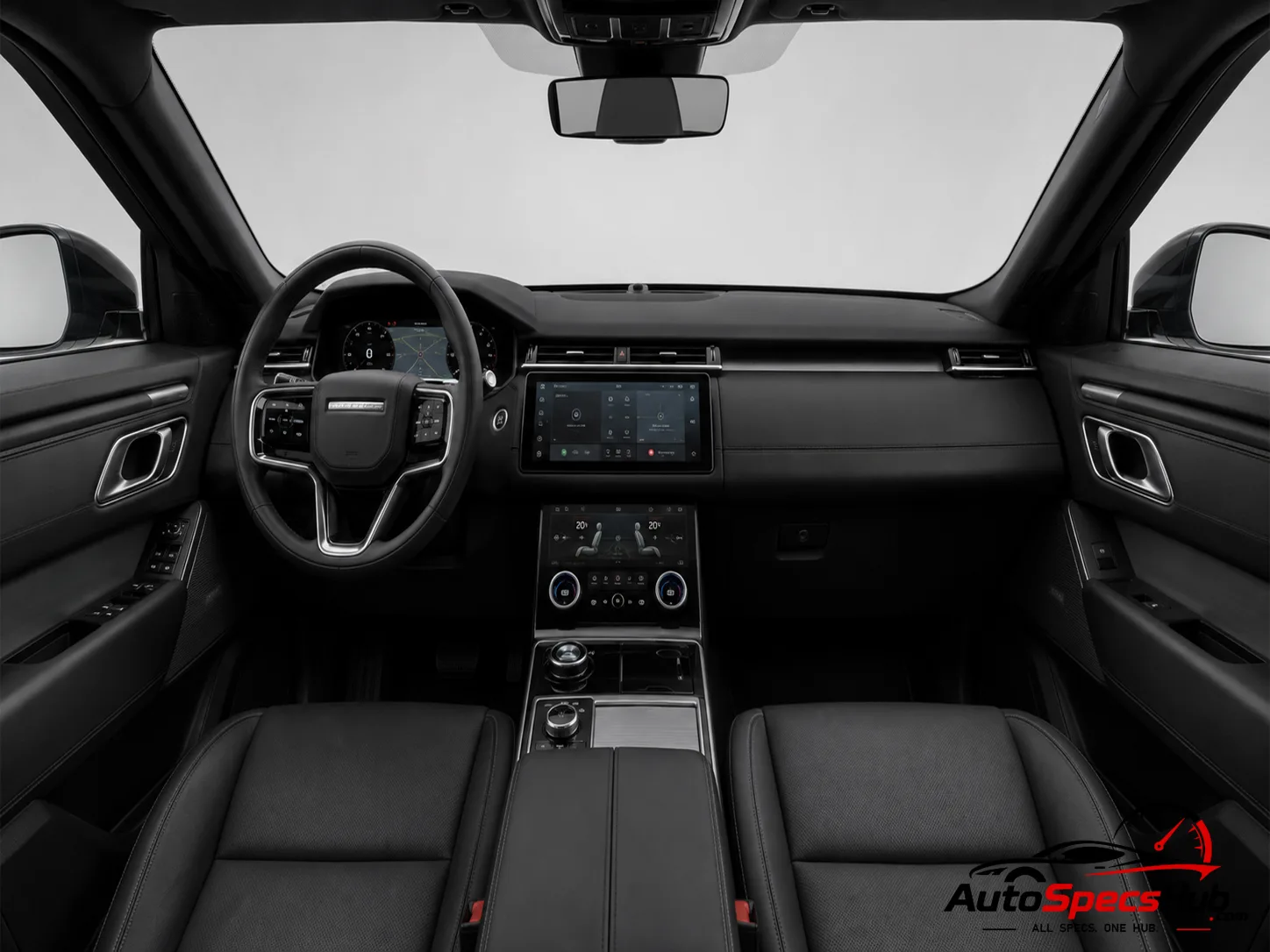 2017 Land Rover Range Rover Velar D300 interior dashboard and front cabin