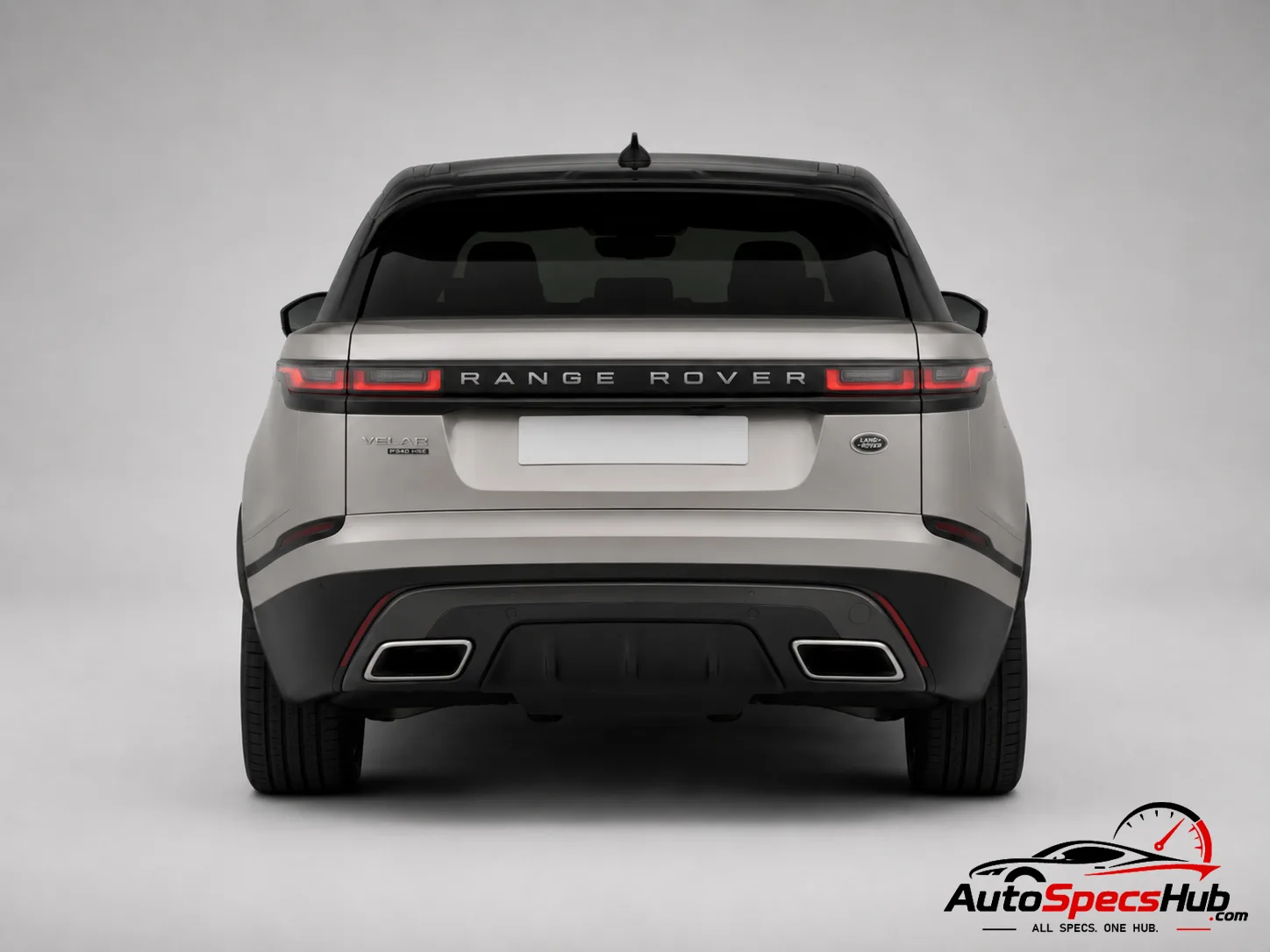 2018 Land Rover Range Rover Velar P340 rear view