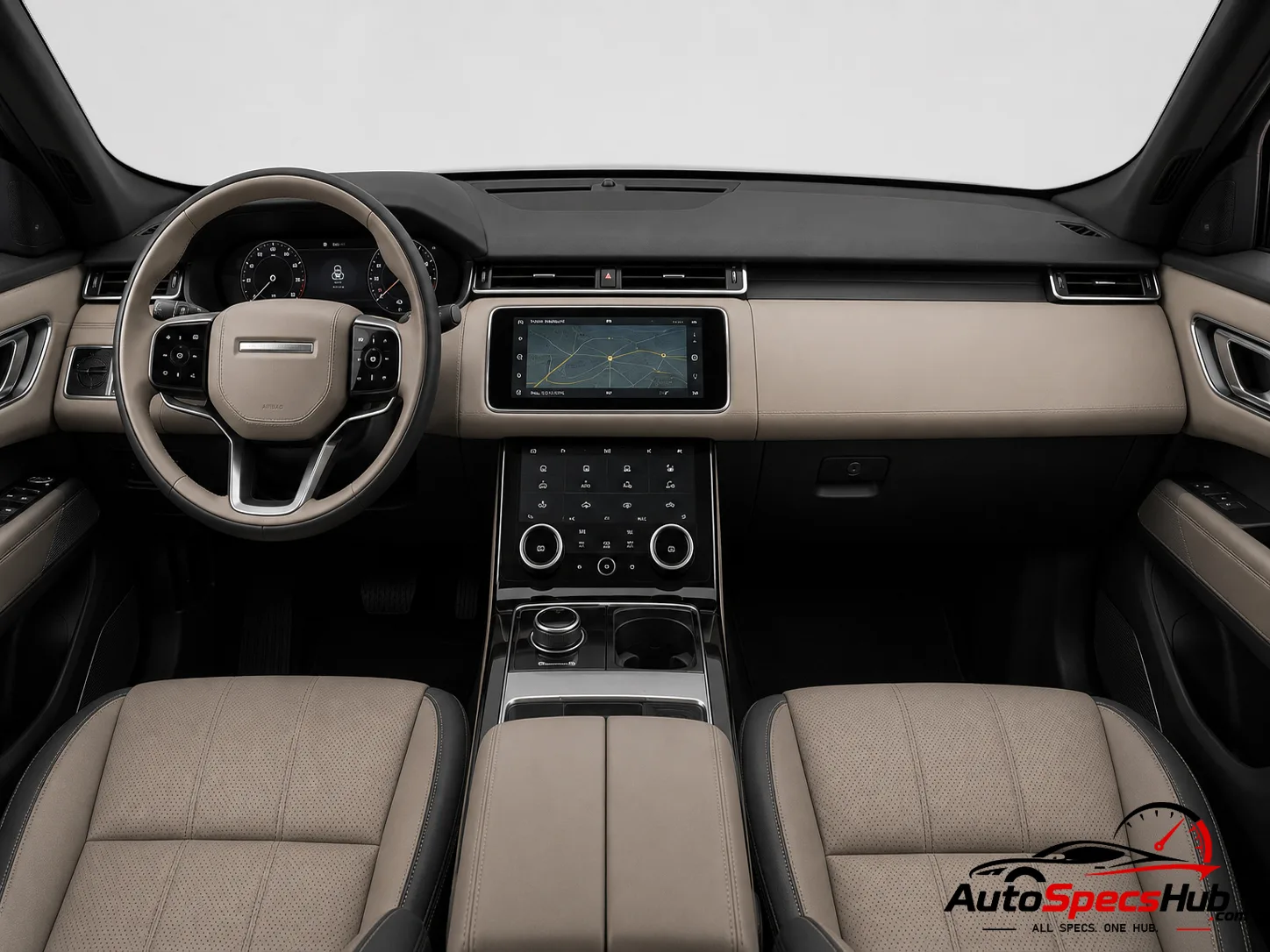2018 Land Rover Range Rover Velar P340 interior dashboard and front cabin