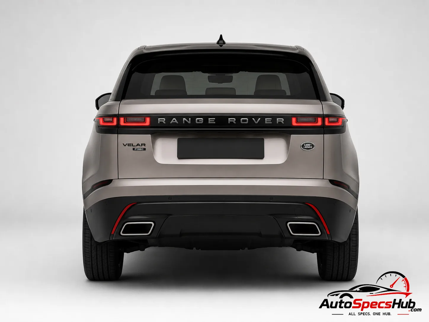 2017 Land Rover Range Rover Velar P380 rear view