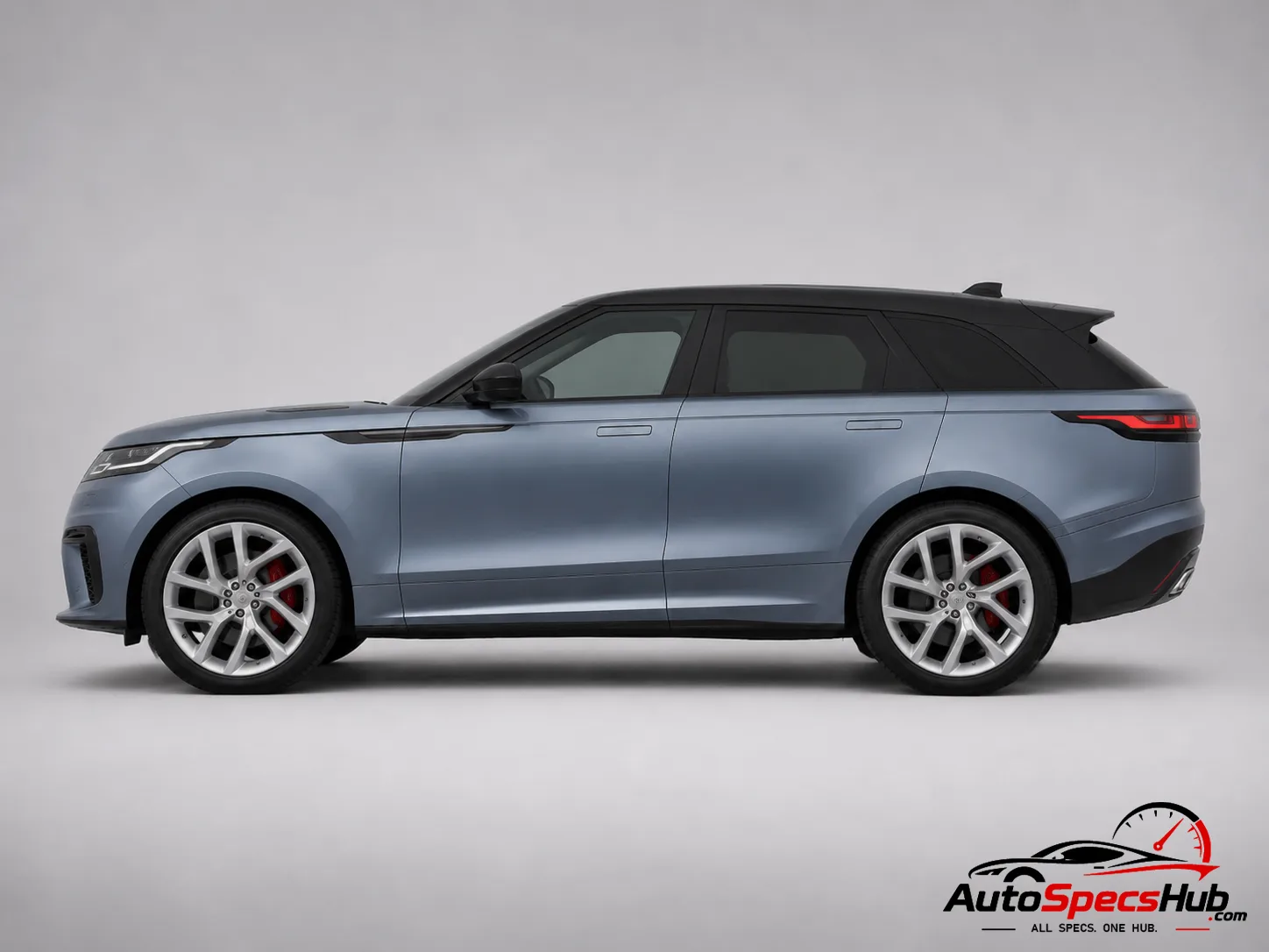 2019 Land Rover Range Rover Velar SVAutobiography side profile in Byron Blue