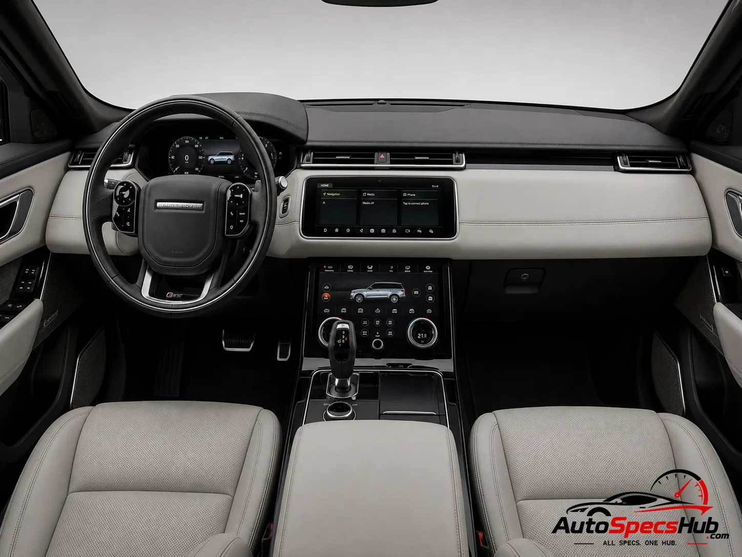 2019 Land Rover Range Rover Velar SVAutobiography interior dashboard and front cabin