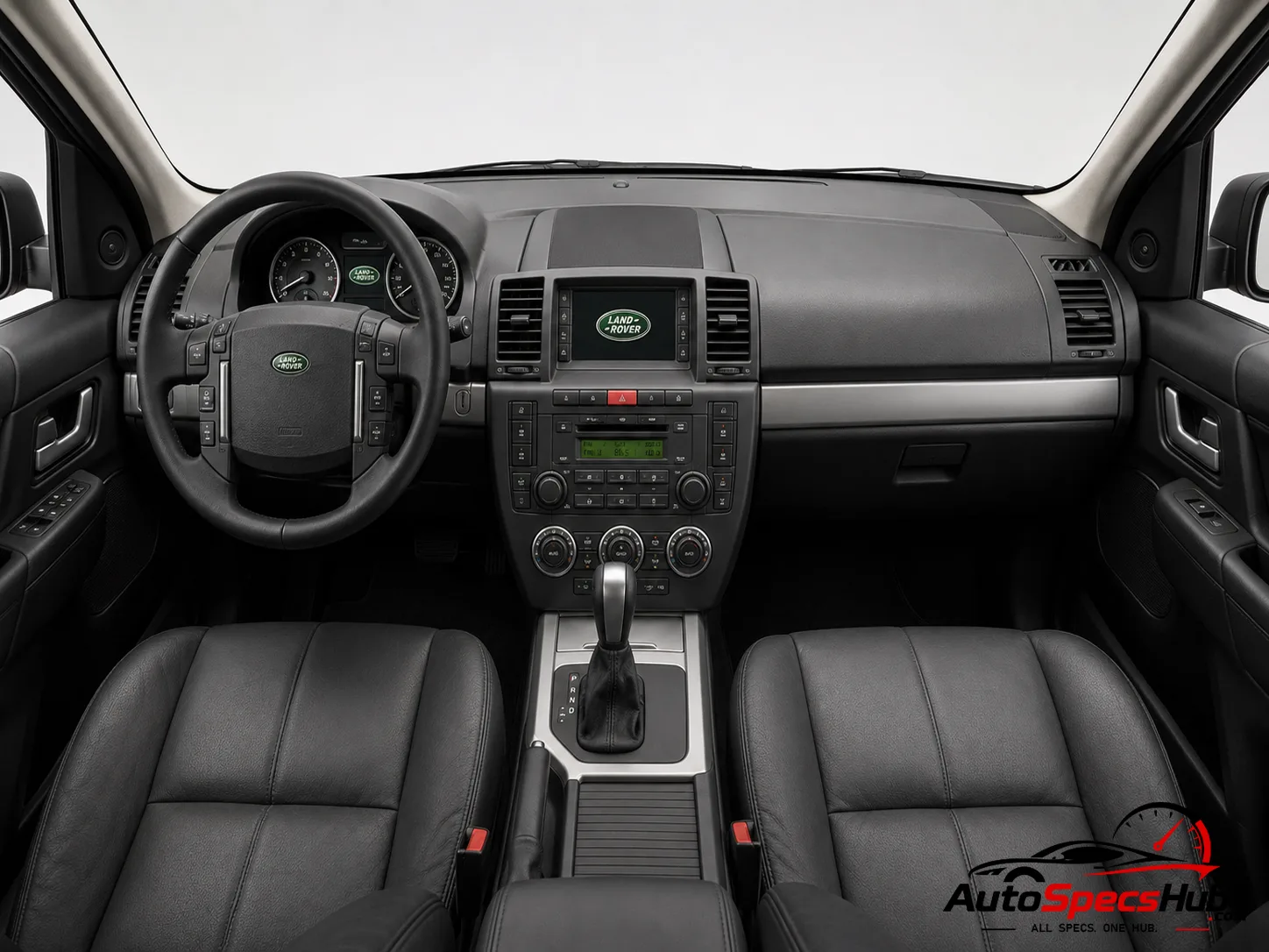 2005 Land Rover Range Rover Sport V8 interior dashboard and front cabin