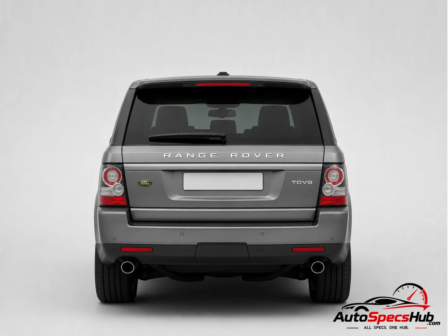 2007 Land Rover Range Rover Sport TDV8 rear view