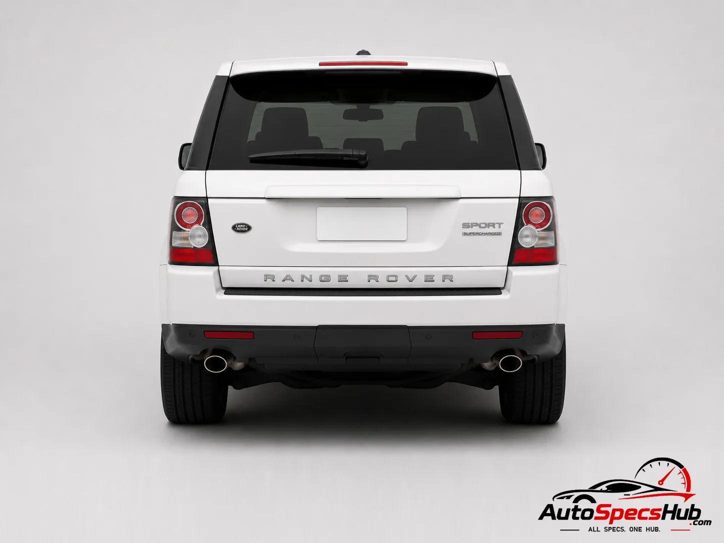 2009 Land Rover Range Rover Sport Supercharged rear view