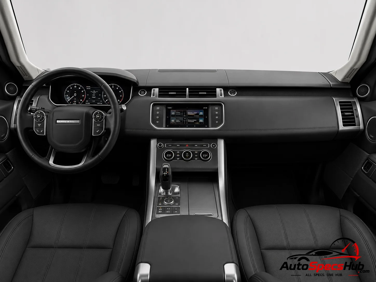 2016 Land Rover Range Rover Sport 2.0 SD4 interior dashboard and front cabin