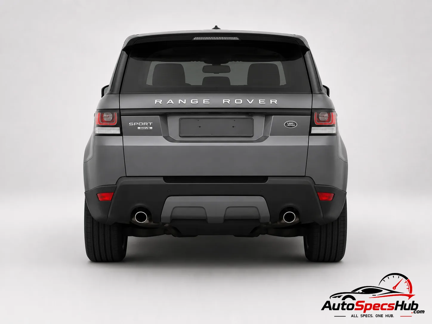 2013 Land Rover Range Rover Sport 3.0 TDV6 rear view