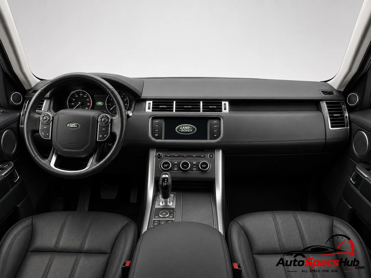 2013 Land Rover Range Rover Sport 3.0 TDV6 interior dashboard and front cabin