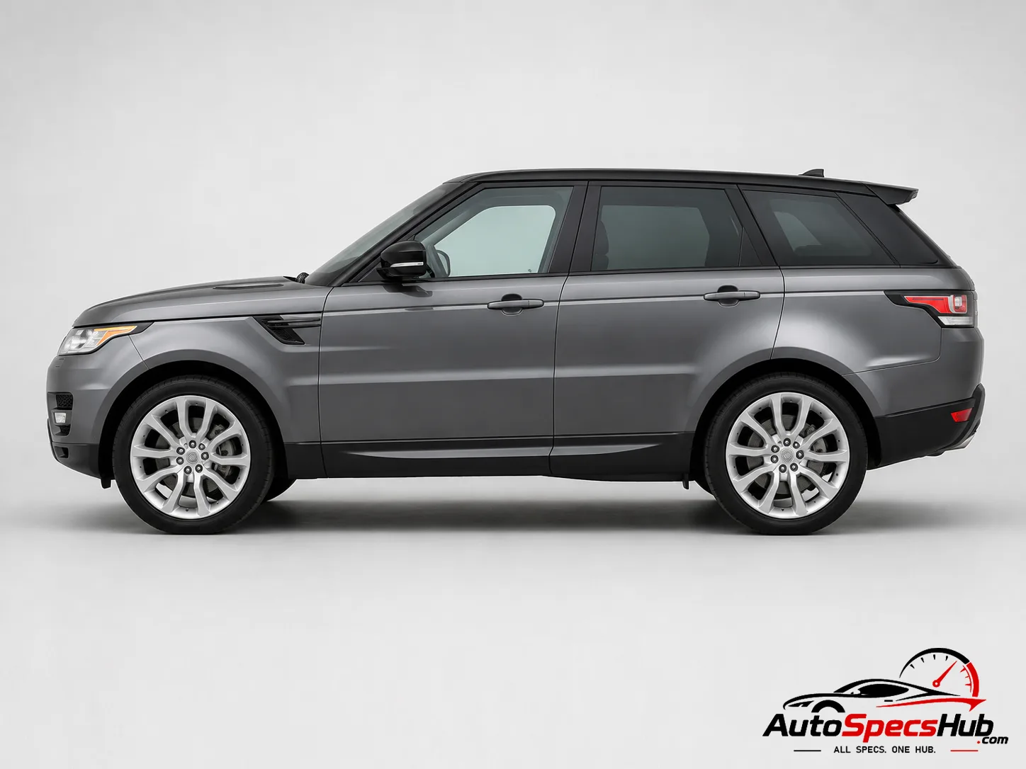 2013 Land Rover Range Rover Sport 3.0 SDV6 side profile in Corris Grey