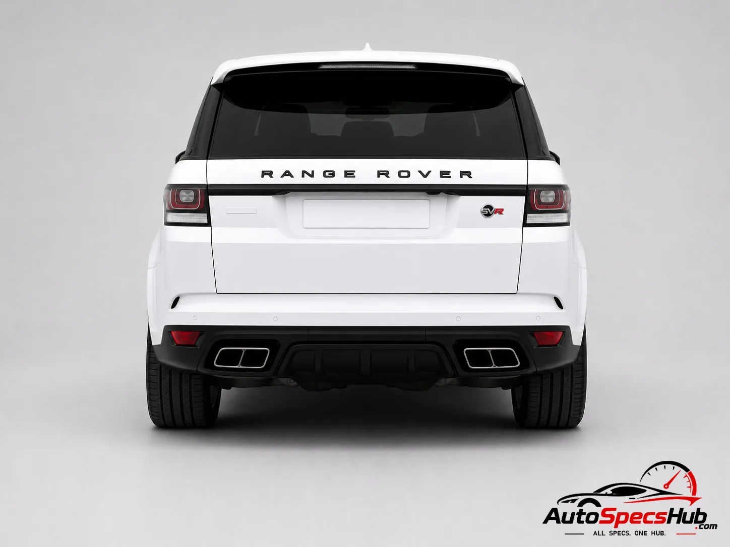 2014 Land Rover Range Rover Sport SVR rear view
