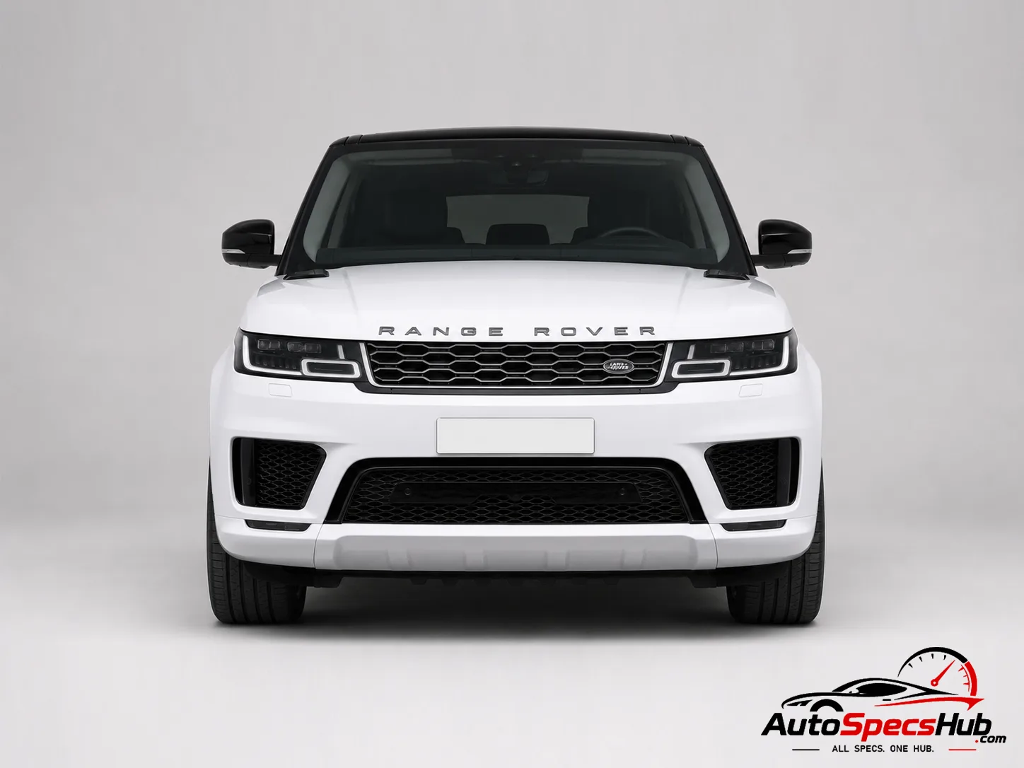 2018 Land Rover Range Rover Sport P400e PHEV front view