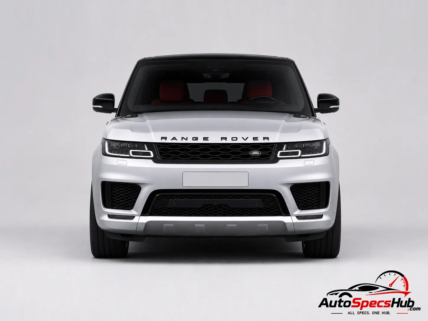 2019 Land Rover Range Rover Sport P400 MHEV front view