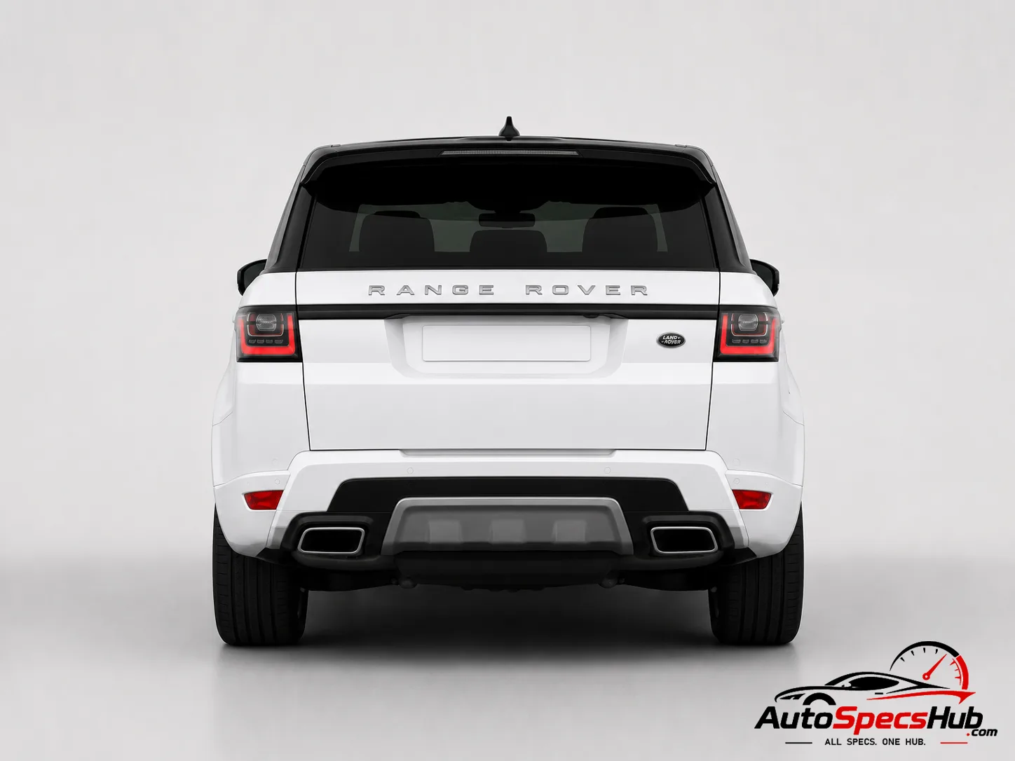 2018 Land Rover Range Rover Sport 2.0 Si4 rear view