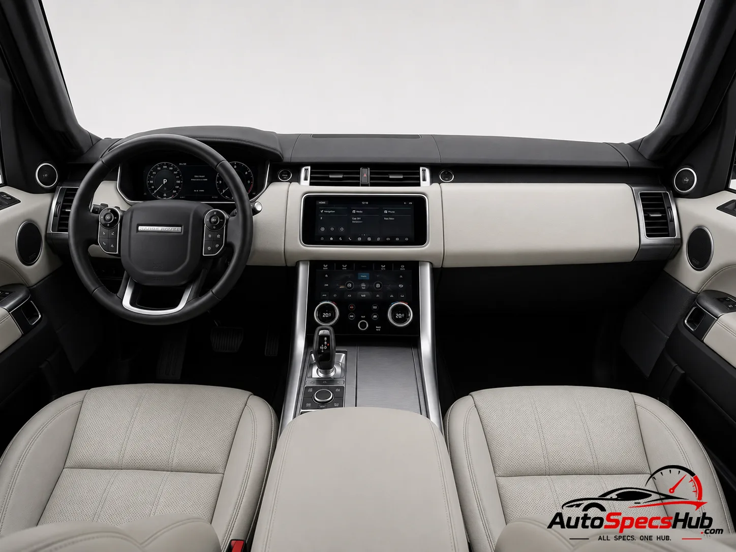 2018 Land Rover Range Rover Sport 2.0 Si4 interior dashboard and front cabin