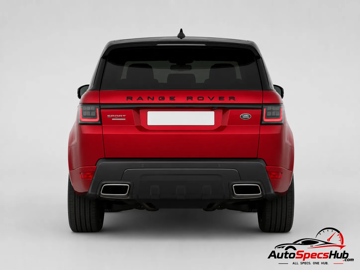 2018 Land Rover Range Rover Sport 4.4 SDV8 rear view