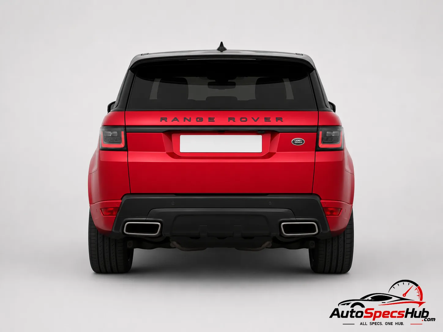 2018 Land Rover Range Rover Sport 2.0 SD4 rear view