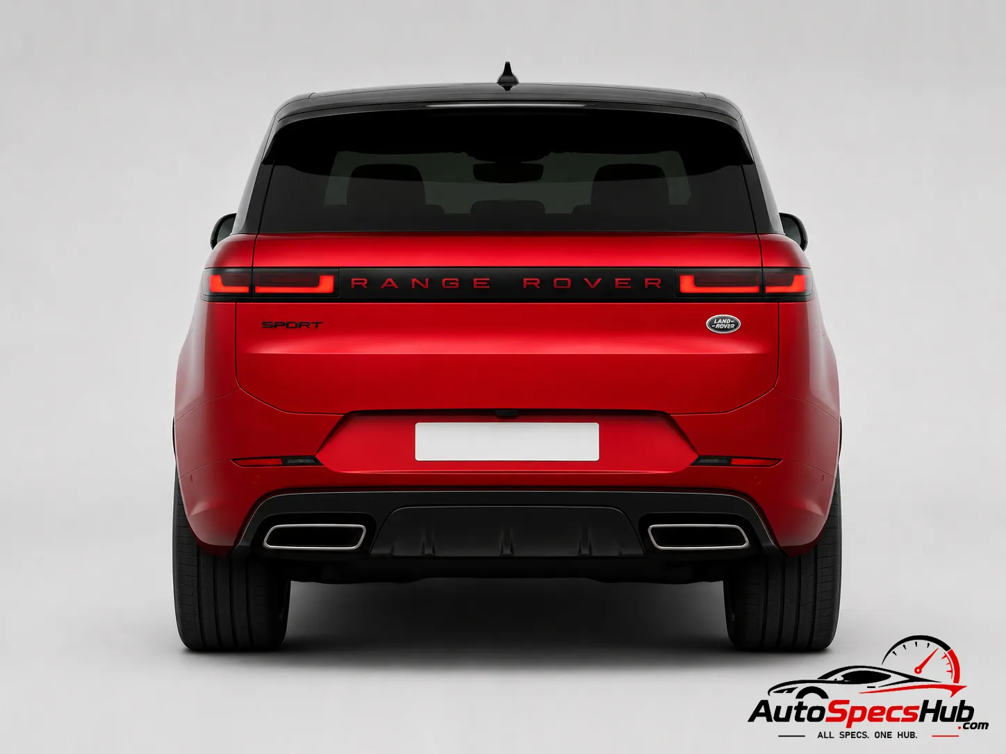 2022 Land Rover Range Rover Sport P530 rear view