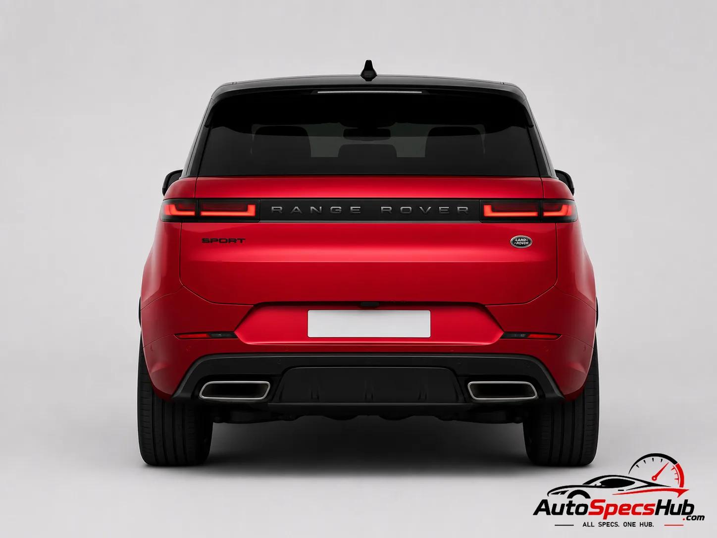 2023 Land Rover Range Rover Sport P530 rear view