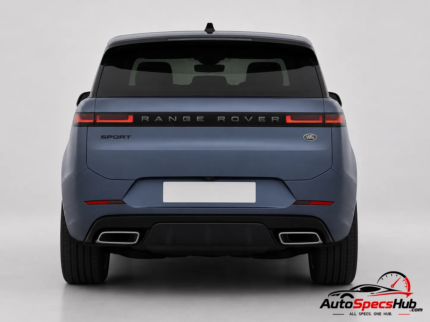 2022 Land Rover Range Rover Sport P510e rear view