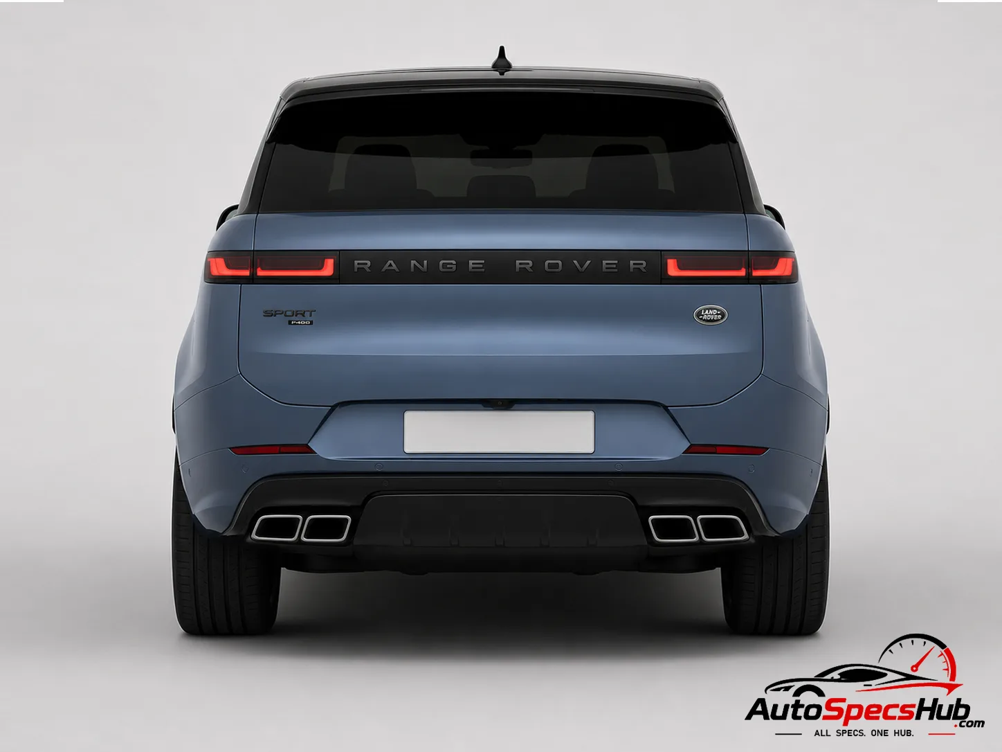 2022 Land Rover Range Rover Sport P400 rear view