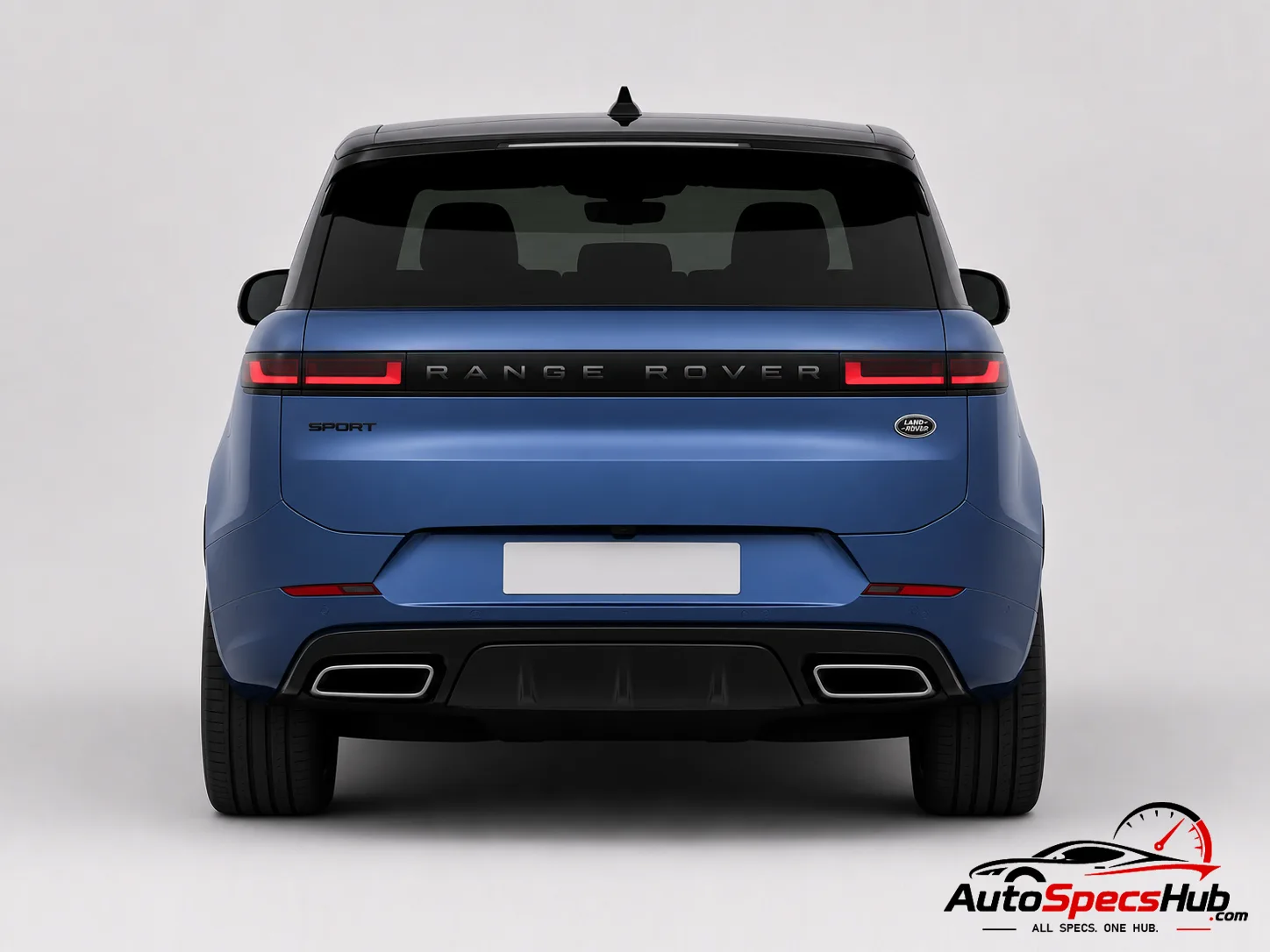 2022 Land Rover Range Rover Sport P440e rear view