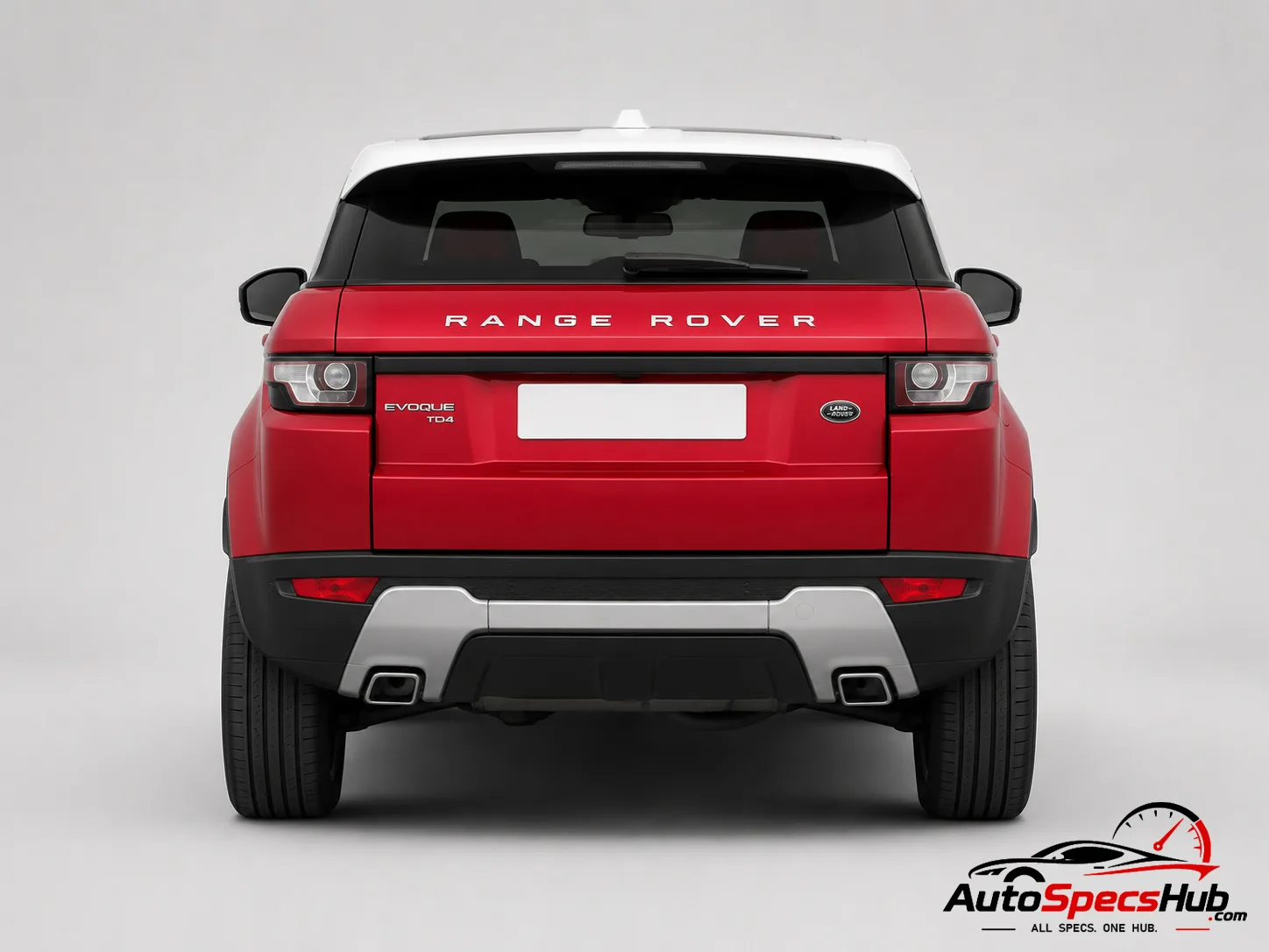 2011 Land Rover Range Rover Evoque 2.2 TD4 rear view