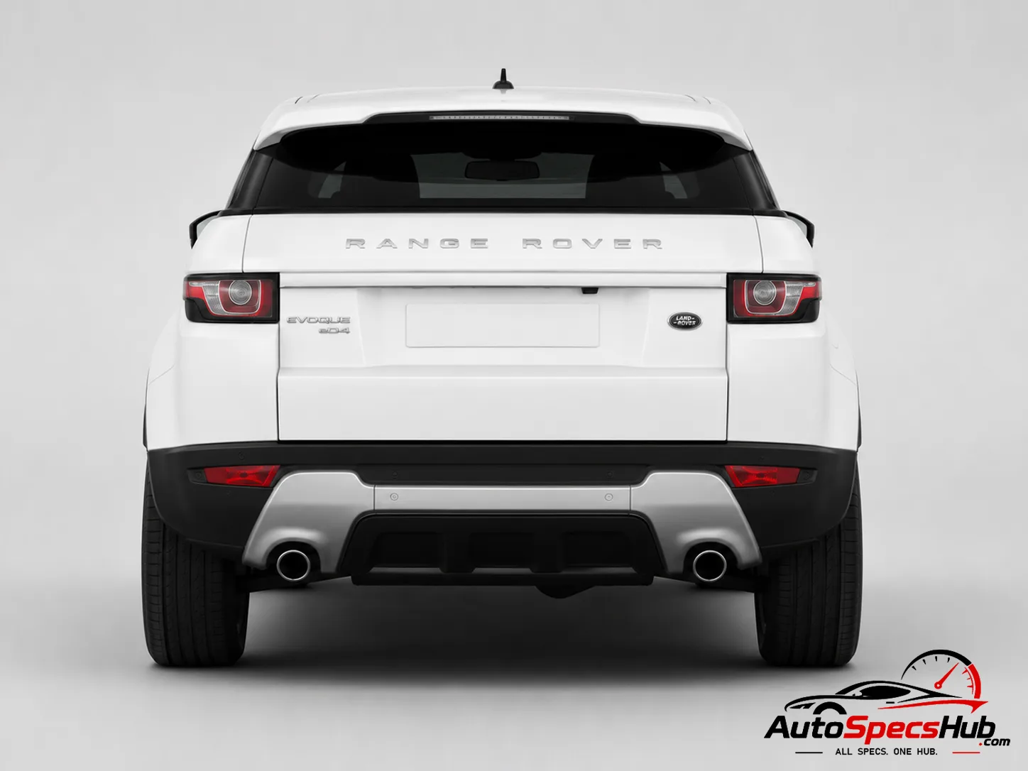 2011 Land Rover Range Rover Evoque Coupé 2.2 eD4 rear view