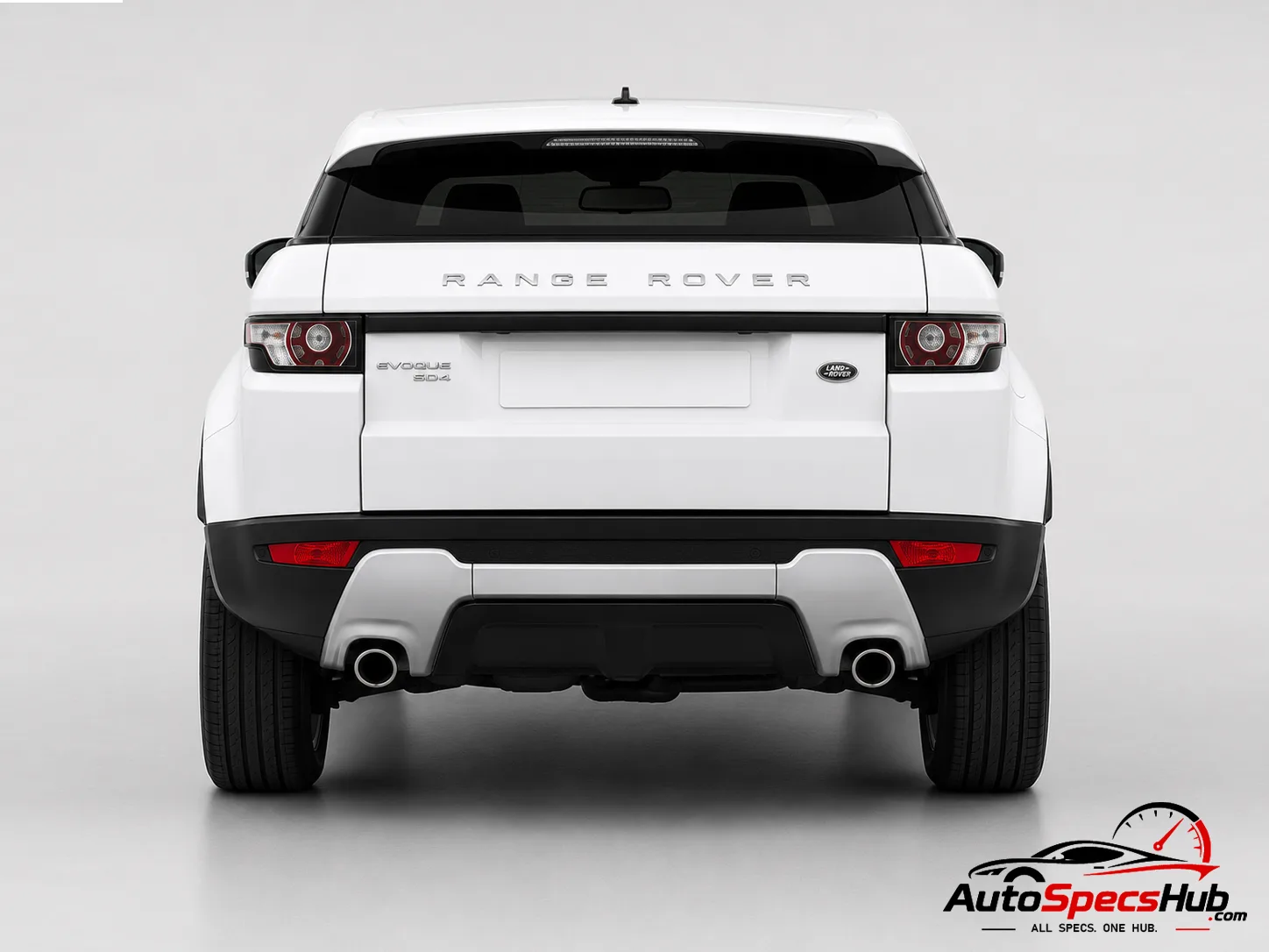 2011 Land Rover Range Rover Evoque Coupé 2.2 SD4 rear view