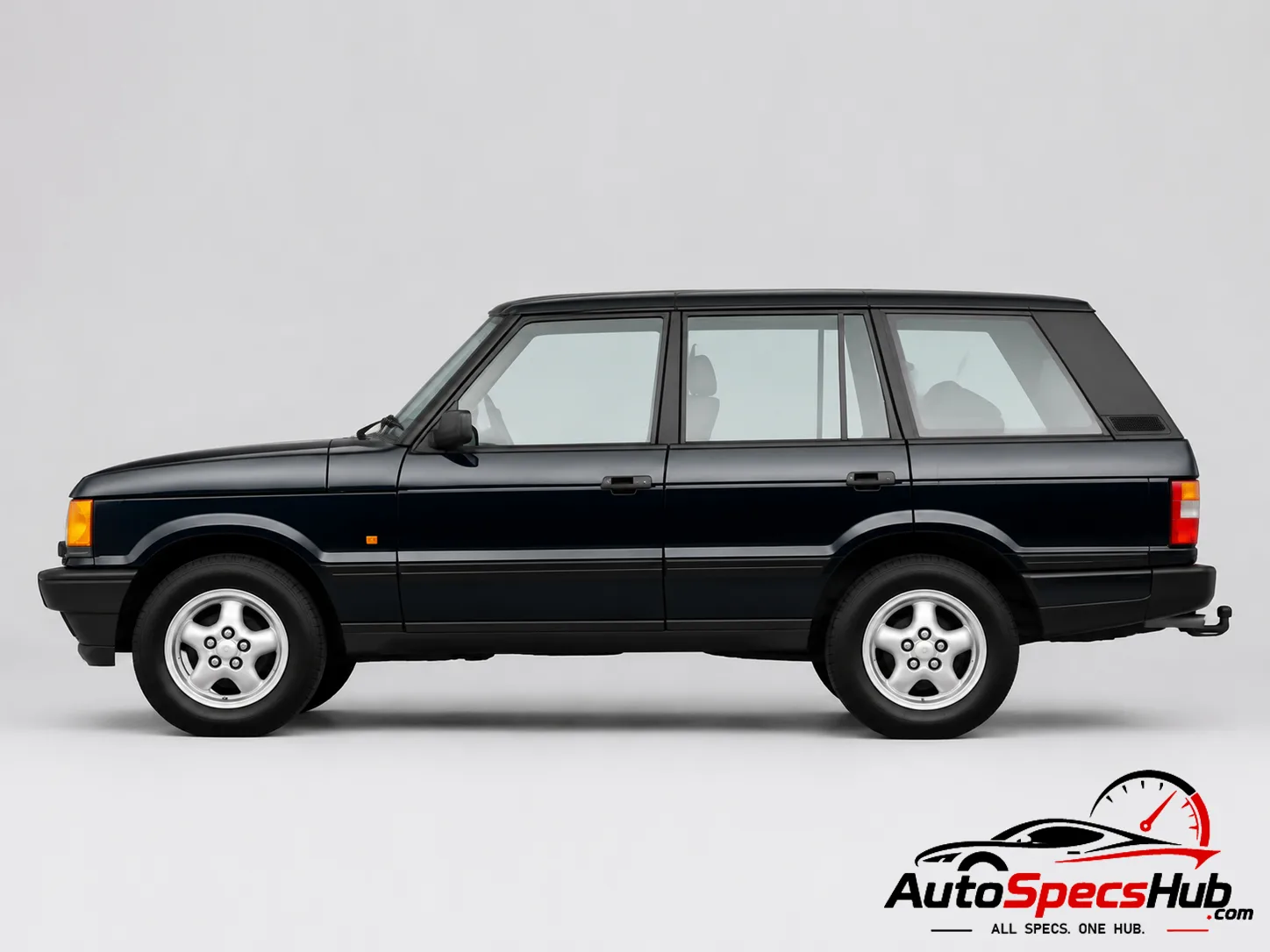 1994 Land Rover Range Rover 2.5 DT side profile in Black