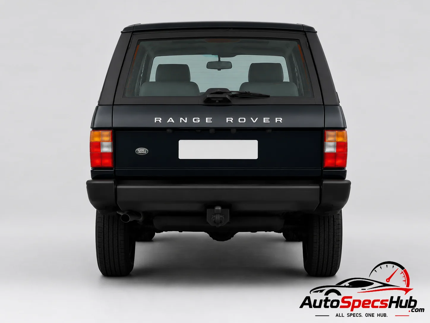 1994 Land Rover Range Rover 2.5 DT rear view in Black