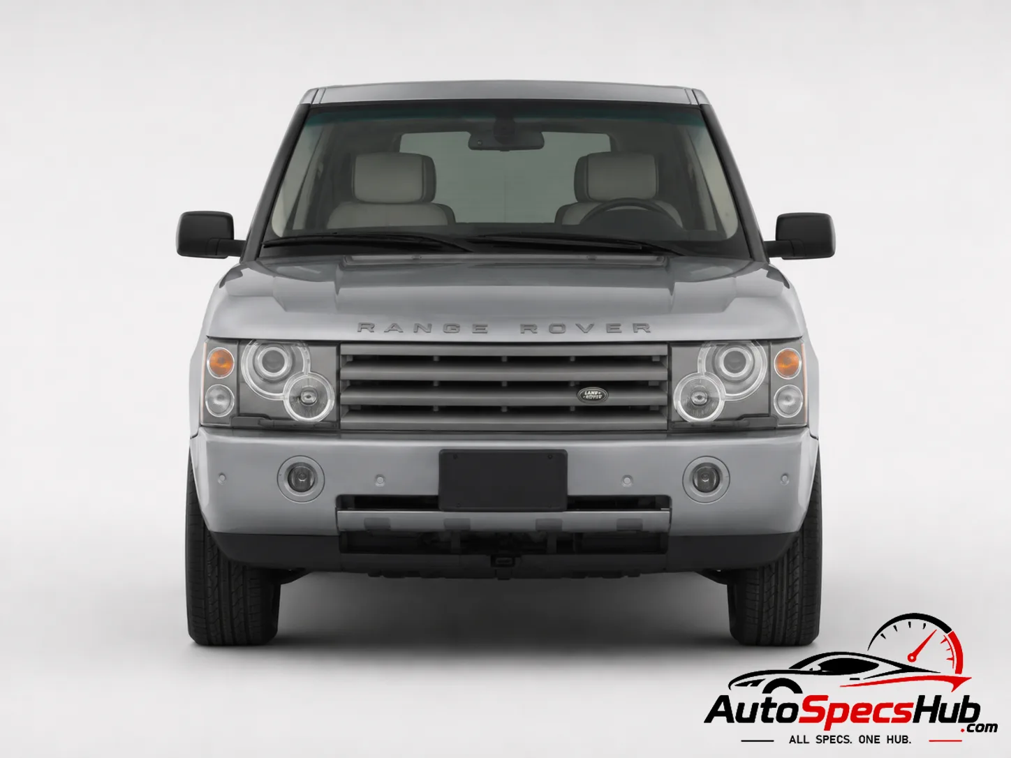 2002 Land Rover Range Rover 4.4 front view in Silver