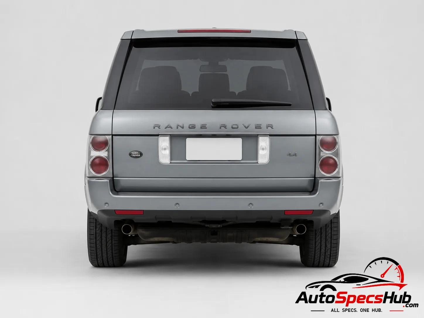 2002 Land Rover Range Rover 4.4 rear view in Silver