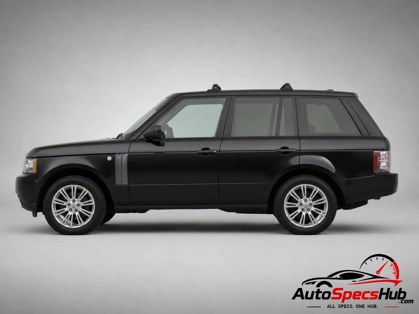 2011 Land Rover Range Rover TDV8 side profile in Black