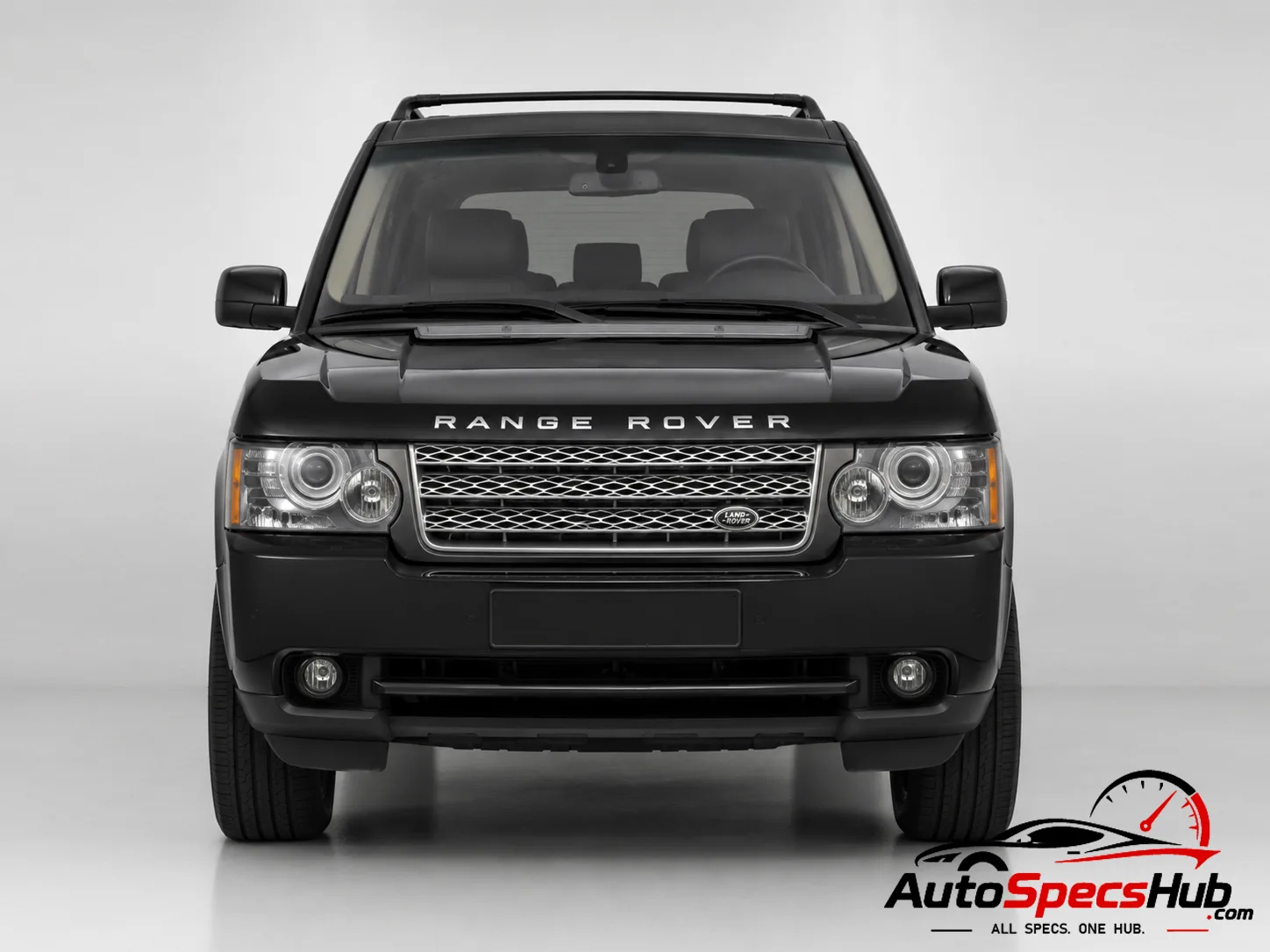 2011 Land Rover Range Rover TDV8 front view in Black