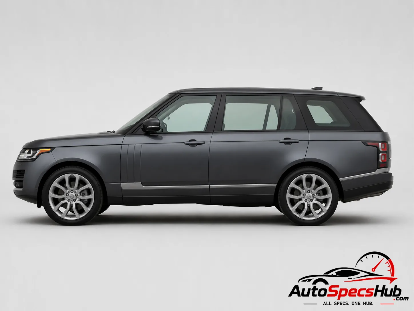2013 Land Rover Range Rover 4.4 SDV8 LWB side profile in Gray