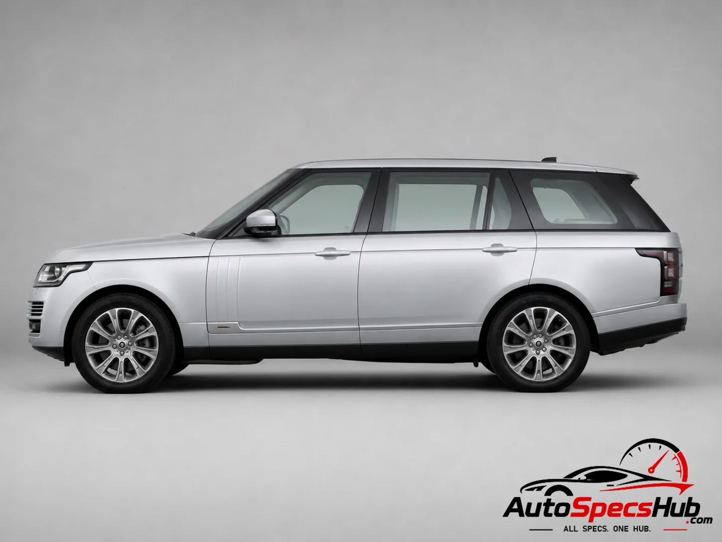 2014 Land Rover Range Rover 3.0 SDV6 Hybrid LWB side profile in White