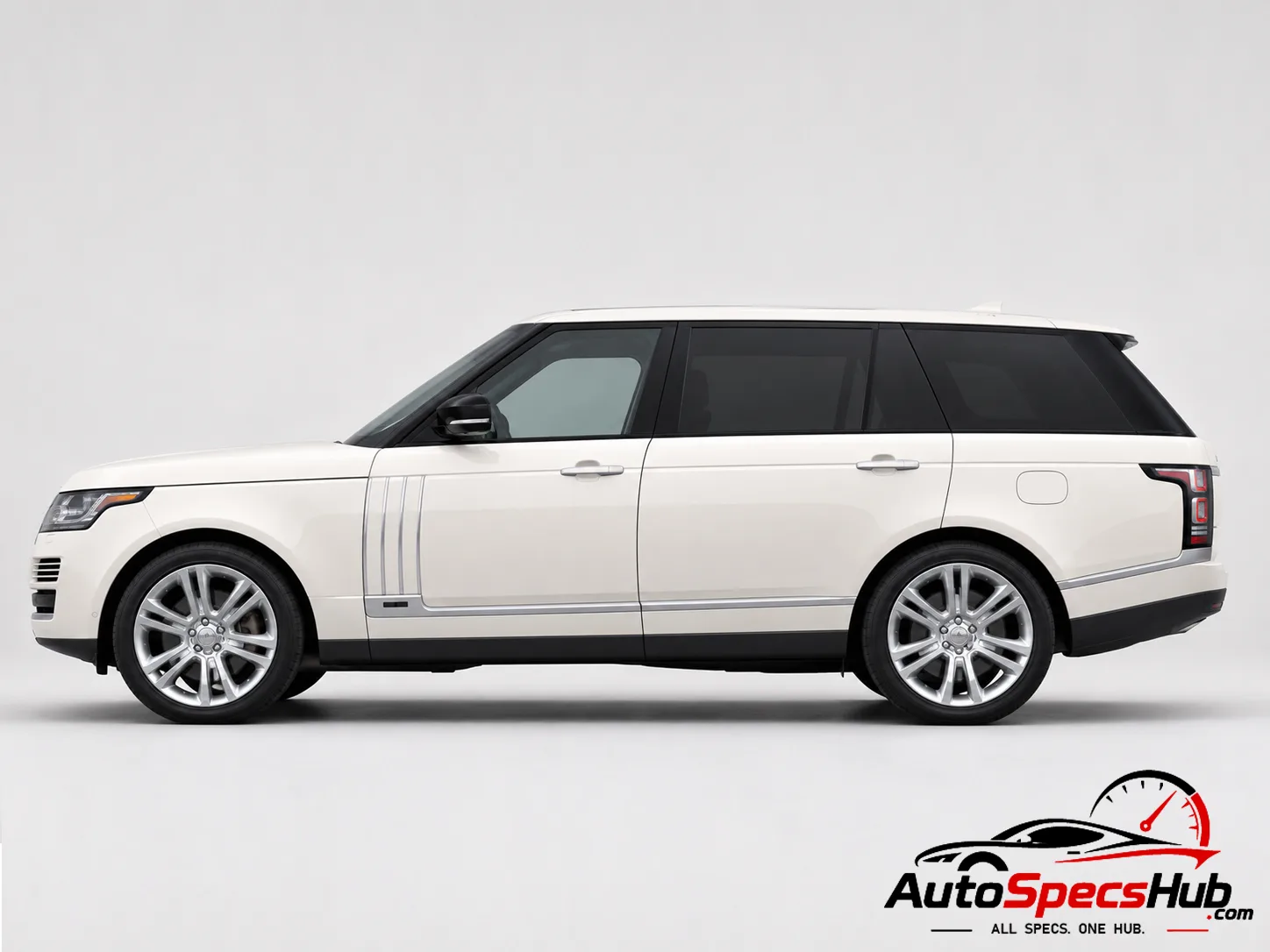 2013 Land Rover Range Rover 5.0 V8 SC LWB side profile in White