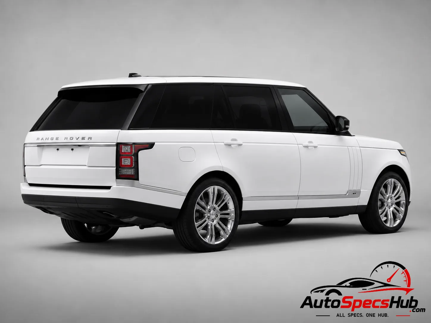 2015 Land Rover Range Rover 5.0 V8 SC LWB rear three-quarter view in White