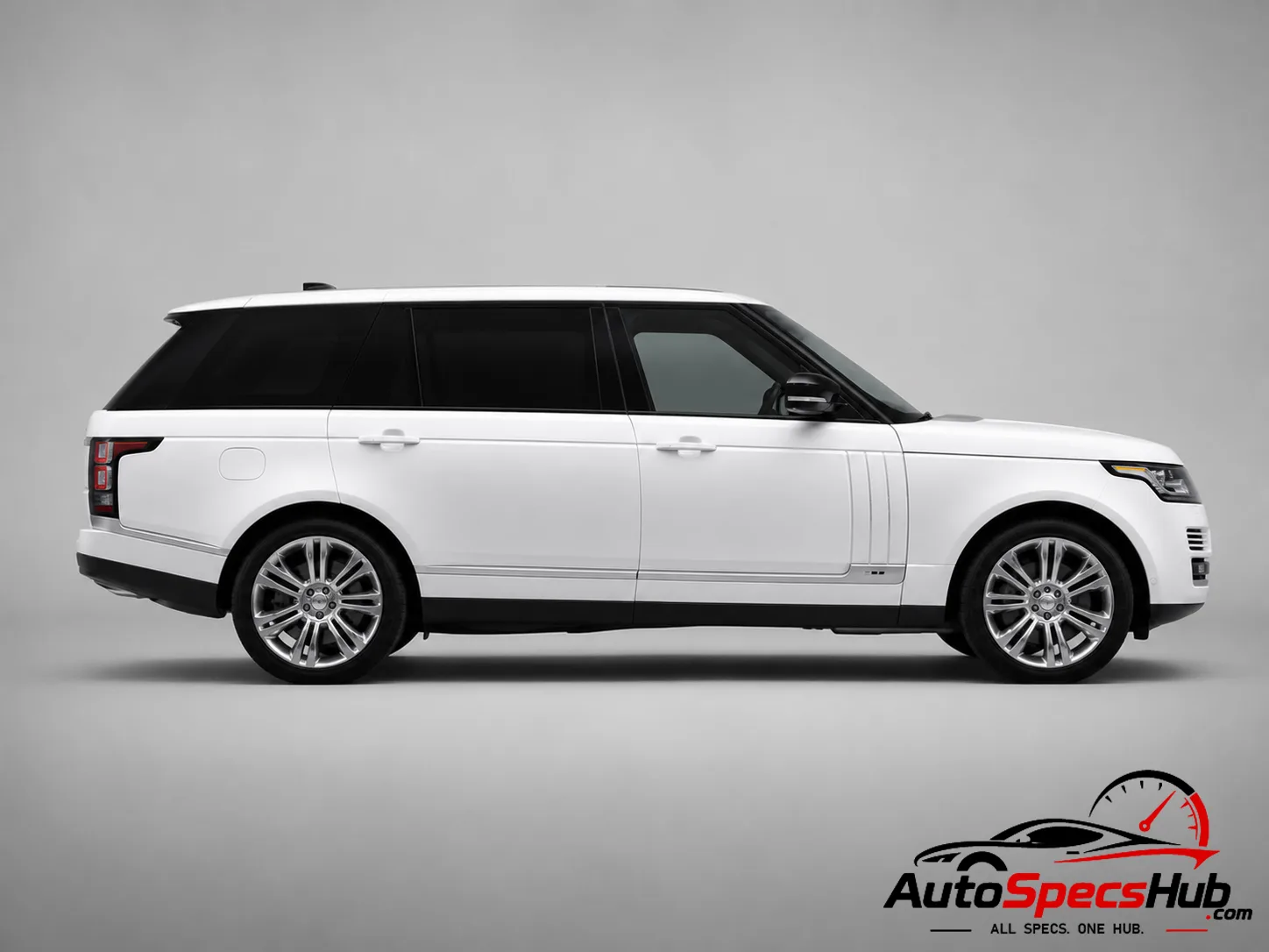2015 Land Rover Range Rover 5.0 V8 SC LWB side profile in White