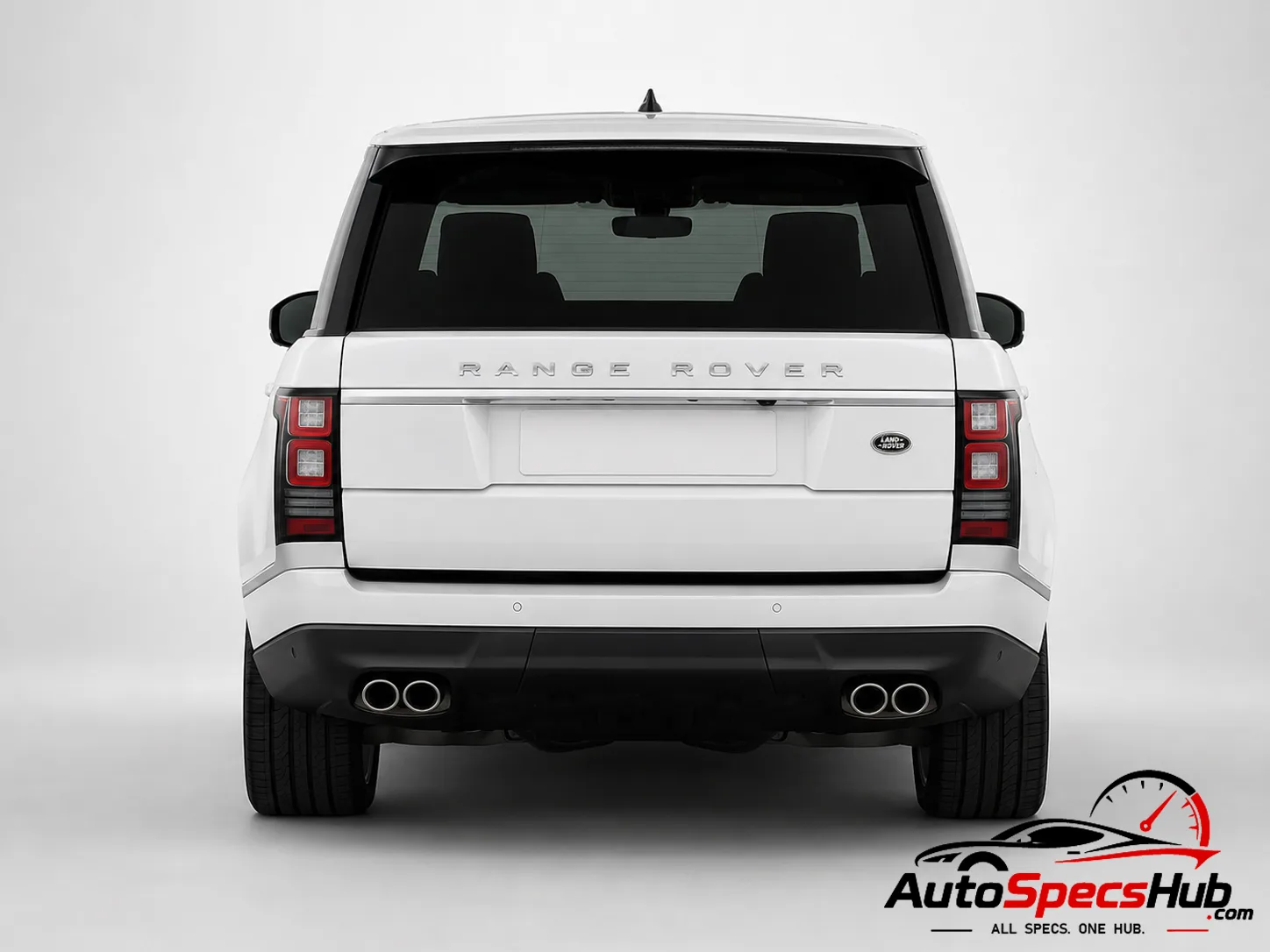 2015 Land Rover Range Rover 5.0 V8 SC LWB rear view in White