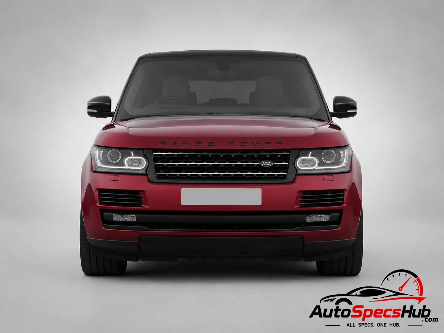 2013 Land Rover Range Rover 3.0 TDV6 front view in Red