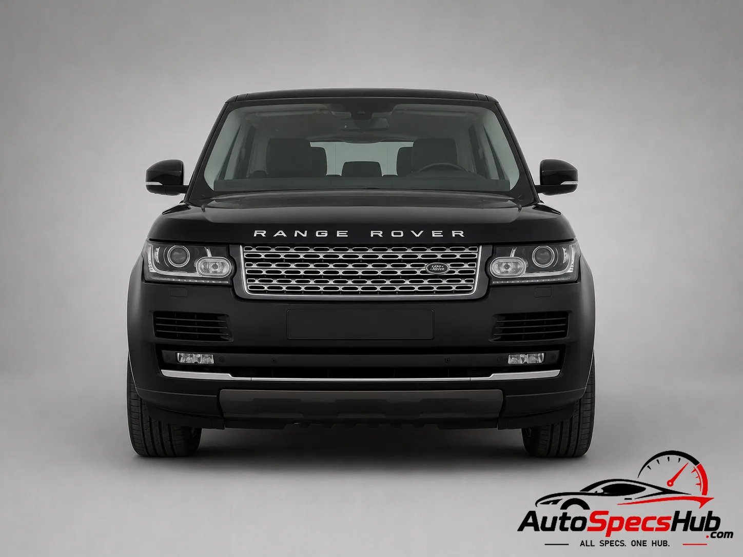 2013 Land Rover Range Rover 5.0 V8 SC front view in Black