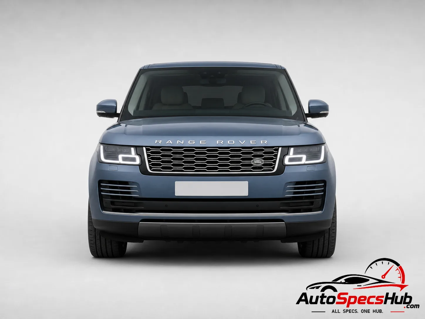 2018 Land Rover Range Rover 5.0 V8 SC 525 front view in Blue