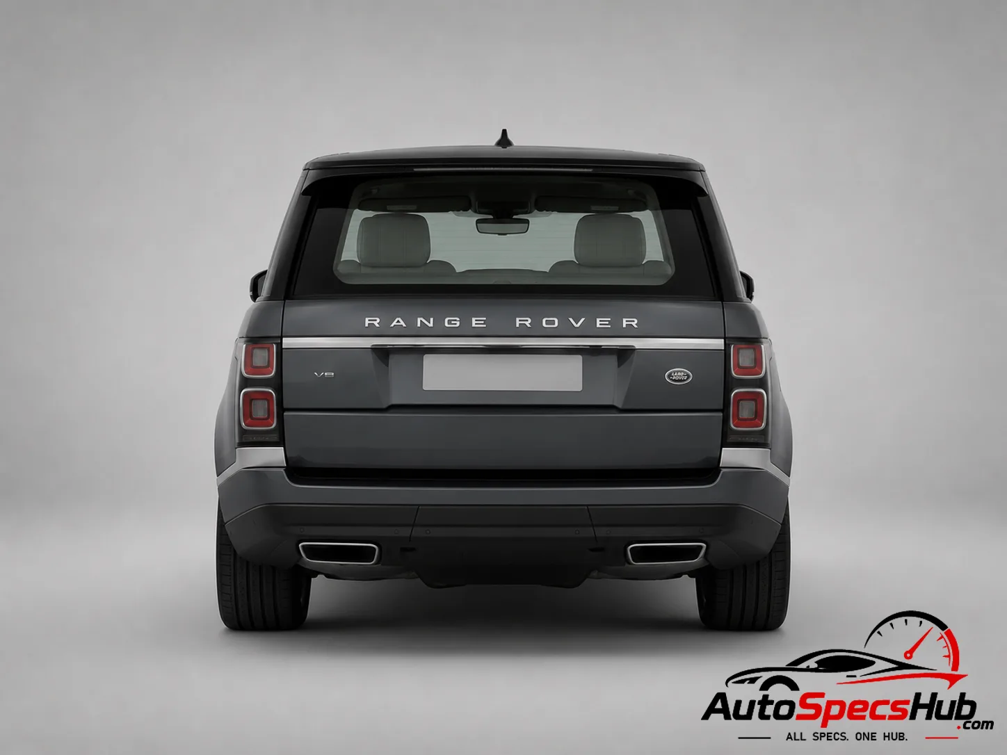 2018 Land Rover Range Rover 5.0 V8 SC 565 LWB rear view in Gray