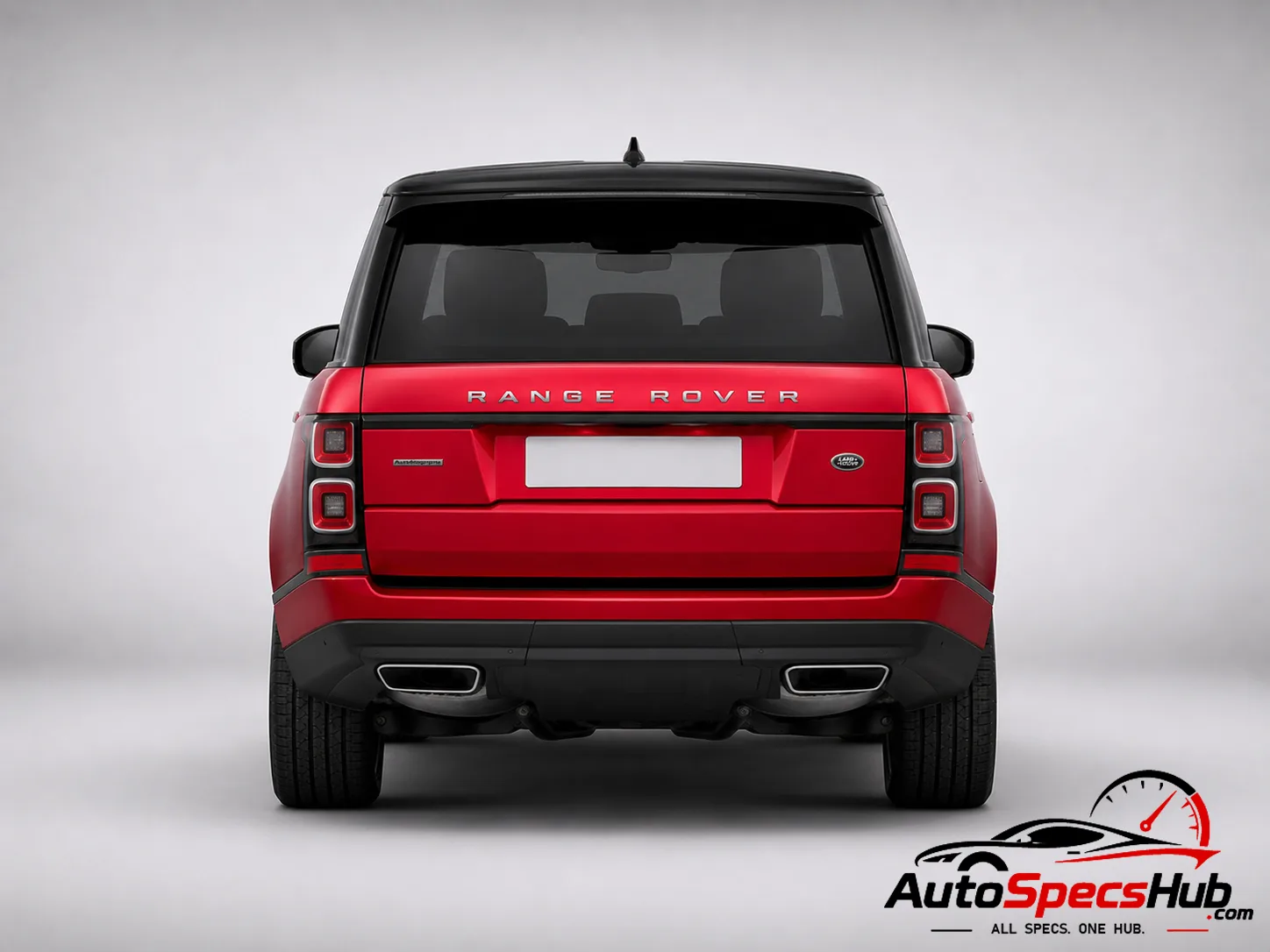 2018 Land Rover Range Rover 3.0 TDV6 rear view