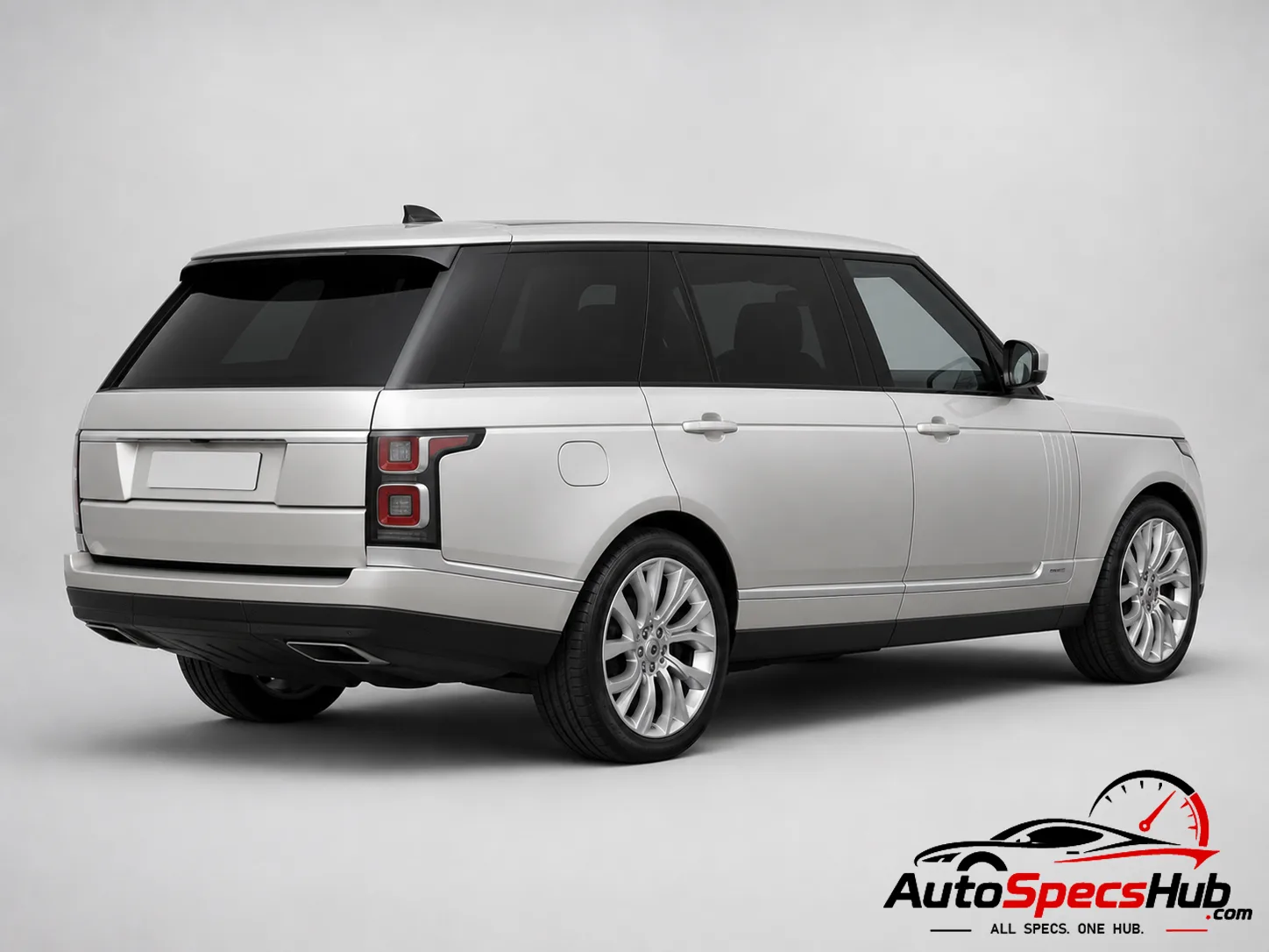 2018 Land Rover Range Rover 4.4 SDV8 LWB rear three-quarter view in white