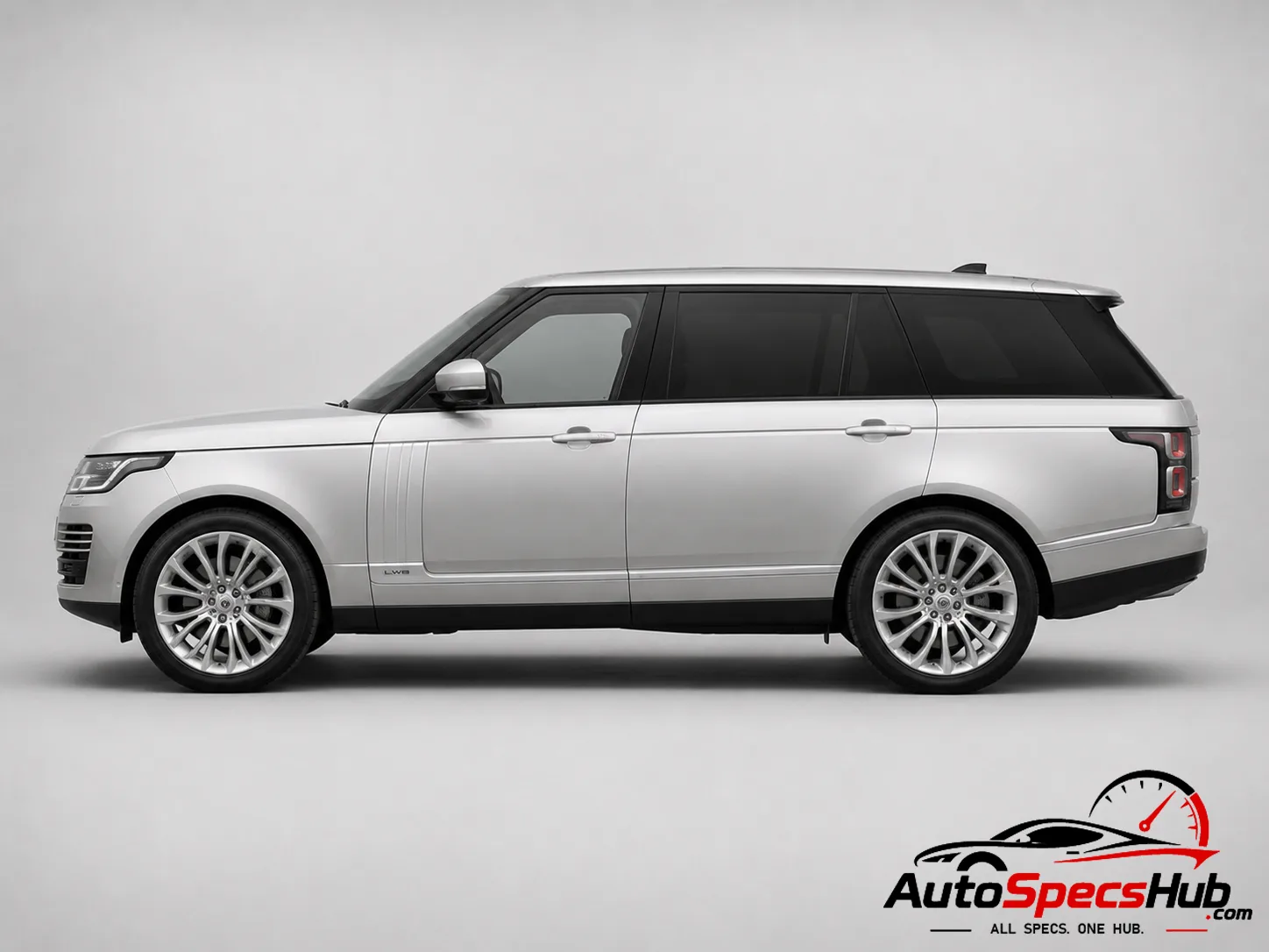 2018 Land Rover Range Rover 3.0 TDV6 LWB side profile in white