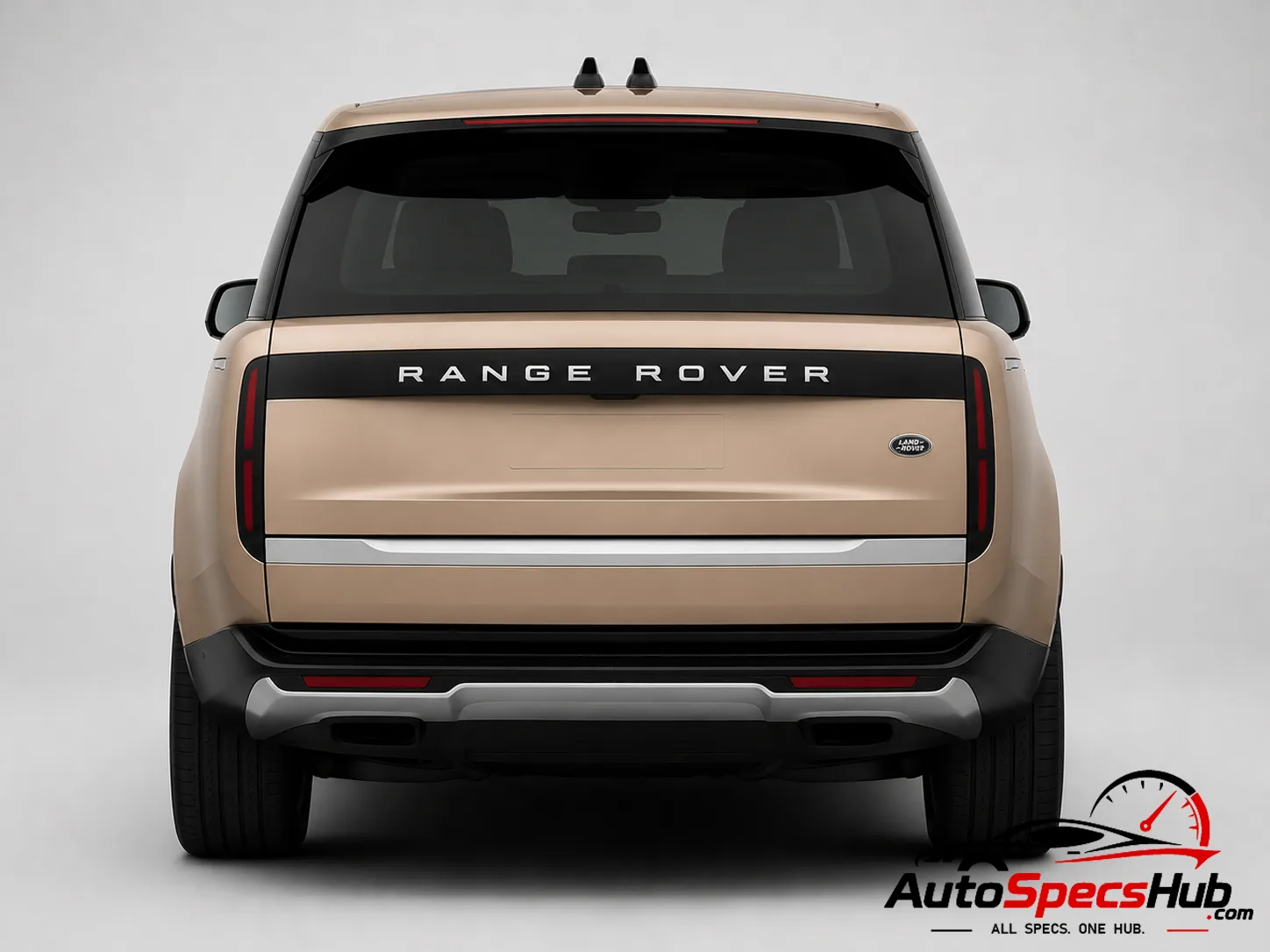 2022 Land Rover Range Rover P400 rear view
