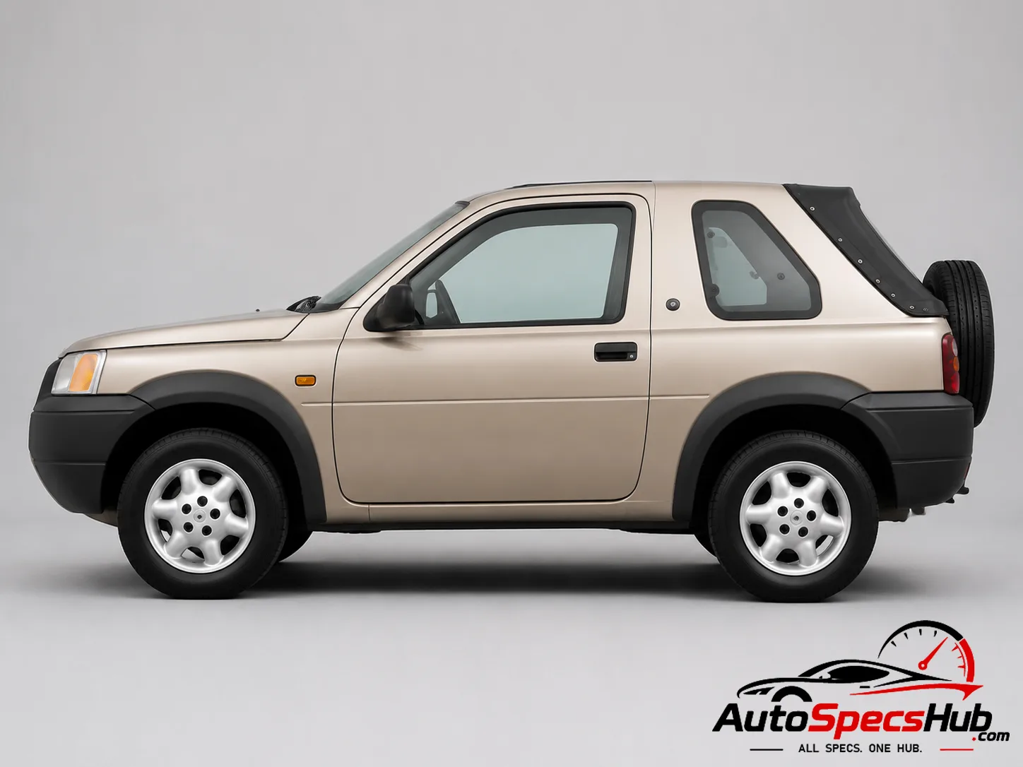 1998 Land Rover Freelander 1.8i Softback side profile in beige